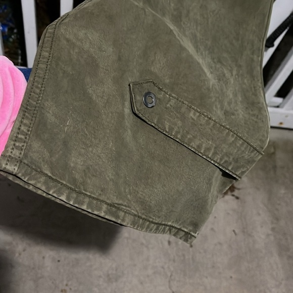 LAST OFFER! Good American Oversized Aviator’s Twill Jumpsuit Sz 6 (18) 3XL Cl:GN - Picture 15 of 16